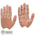 Hands: DiD Mens Bendy Hands (DL4567)