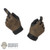 Hands: Easy & Simple Mens Molded Tactical Gloved Hands (ESL1504)