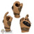 Hands: Flagset Mens Molded Gloved Hand Set (FSL0949)