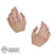 Hands: Hot Toys Relaxed (HT2865)