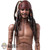 Head: Hot Toys Jack Sparrow w/Rolling Eyeballs (HT6100)