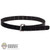 Belt: Hot Toys Mens Black Leather-Like Belt (HT6406)