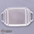 Tray: Mars Toys Silver Rectangle Serving Tray