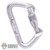 Tool: DamToys Silver D-Ring Carabiner