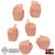 Hands: DS Toys 1/12 Mens 6 Pc Hand Set