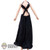 Dress: TBLeague Black Halter Style Dress