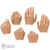 Hands: 101 Toys Mens 6 Pc Hand Set