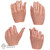 Hands: Hot Toys James Bond 4 Pc Hand Set B