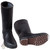 Shoes: DiD German Black Leather Weathered Mid-Calf Boots