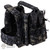 Vest: Easy & Simple Black Multicam FCPC V6 Plate Carrier w/ Assault Back Panel