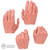 Hands: Ujindou 4 Pc Male Hand Set
