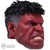 Head: Hot Toys Teeth Clenching Red Hulk (No Neck Adapter)