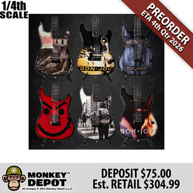 Monkey Depot - The Mini Axe 1/4th Bon Jovi Collectible Miniature