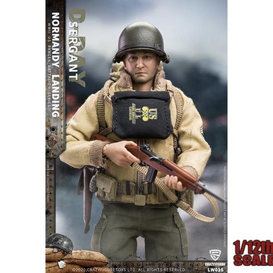 Monkey Depot - CrazyFigure 1/12 WWII U.S. Rangers On D-Day