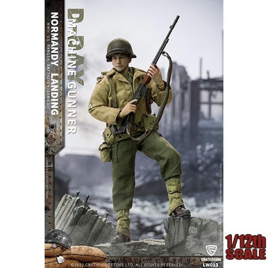 Monkey Depot - CrazyFigure 1/12 WWII U.S. Rangers On D-Day Machine