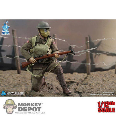 Monkey Depot - DiD 1/12 WWI British Infantry - Albert Brown (XB80028)