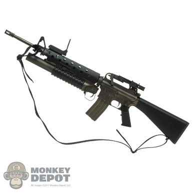 Monkey Depot - Rifle: DamToys M16A2 w/M203 Grenade Launcher + Sight