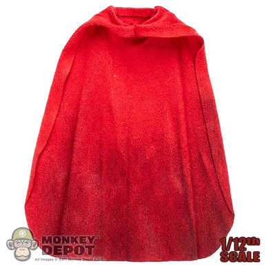 Monkey Depot - Cloak: HY Toys 1/12 Mens Weathered Red Cape