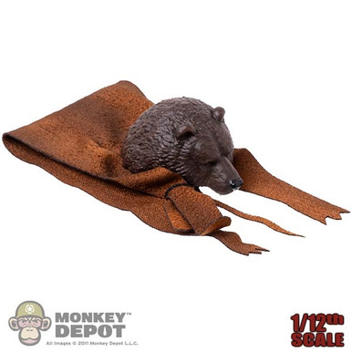 Monkey Depot - Cloak: HY Toys 1/12 Mens Bear Head Cape