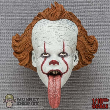 Monkey Depot - Head: Neca 1/10th Pennywise (w/ Tongue)