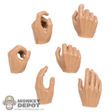 Monkey Depot - Hands: QO Toys Male Hand Set