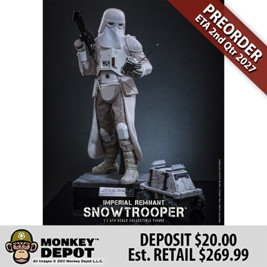 激レアSET★USAゲーム機★MASK&STAR WARS&MISSON Hot Toys Imperial Remnant Snowtrooper (MMS838)