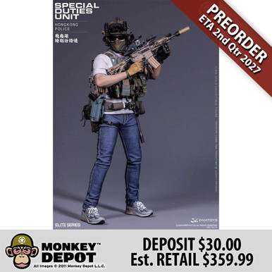 Monkey Depot - DamToys Hong Kong Police SDU Assault Team Leader