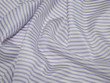 Striped Silk White Lilac