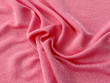Shinny Knit Fabric Brick Pink