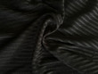 Ribbed Knit Fabric Black AS