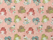  Quilting Cotton Frog Floral Pattern