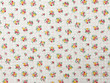 Floral Quilting Cotton on Pink White