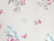 Poly Cotton Sheeting Flowers and Birds