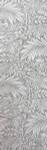 Poly Cotton Sheeting Floral Grey White A