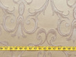 Arabesque Jacquard Fabric Gold