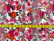 Floral Jacquard Fabric Multicolor