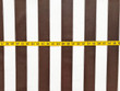 Striped Outdoor Brown White