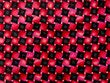 Novelty Quilting Cotton Red Black