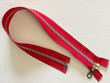 17.5" Red Zipper Separable
