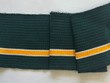 Rib Knit Green Yellow White