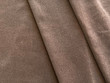 Naples Cotton Velvet Brown Stone