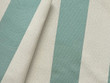 Striped Sunproof Fabric Green White