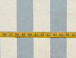 Striped Sunproof Fabric White Light Blue