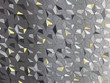 10 Yards Geometric Quilting Cotton on Grey