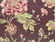 Floral Quilting Cotton on Wine