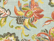 Printed Outdoor Floral on Light Green