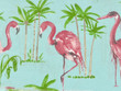 Printed Outdoor Flamingo