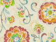 Printed Outdoor Floral on Cream