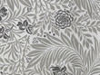 10 Yards of Poly Cotton Sheeting Floral White Grey