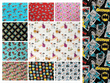 20 Yards Assorted Pre-Cut Licensed Quilting Cottons